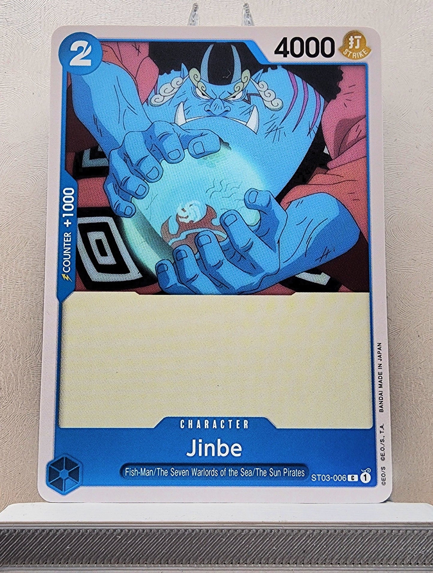 One Piece English! 1x Jinbe (ST03-006 - Common)