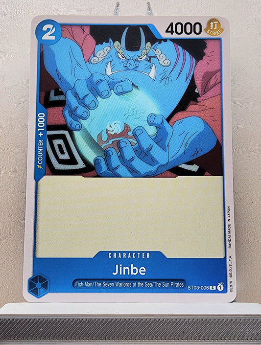 One Piece English! 1x Jinbe (ST03-006 - Common)