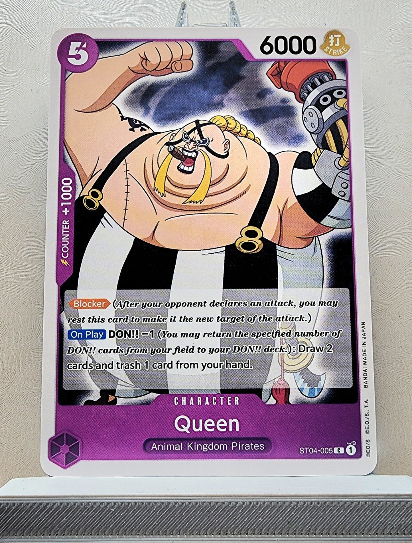 One Piece English! 1x Queen (ST04-005 - Common)