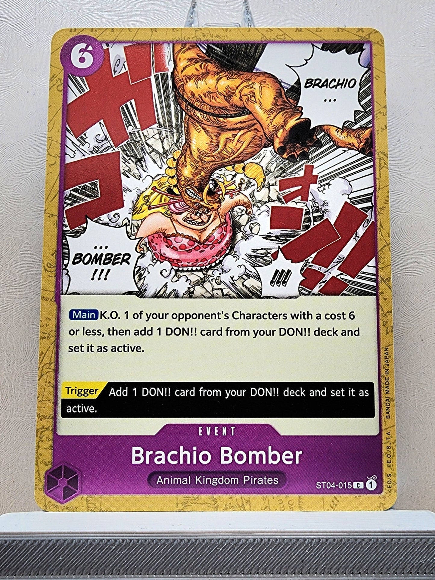 One Piece English! 1x Brachio Bomber (ST04-015 - Common)