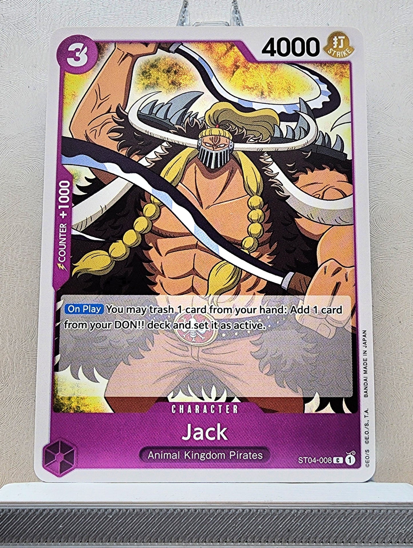 One Piece English! 1x Jack (ST04-008 - Common)