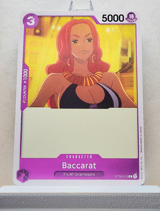 One Piece English! 1x Baccarat (ST05-012 - Common)