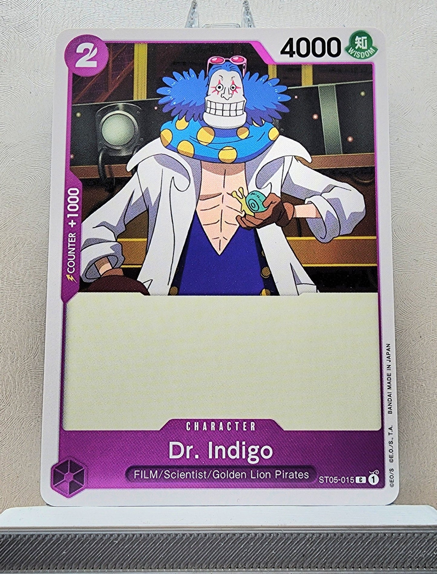 One Piece English! 1x Dr Indigo (ST05-015 - Common)