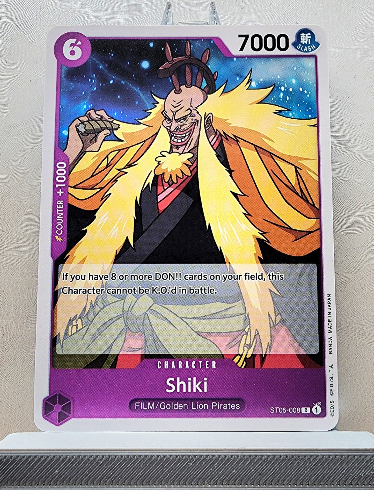 One Piece English! 1x Shiki (ST05-008 - Common)