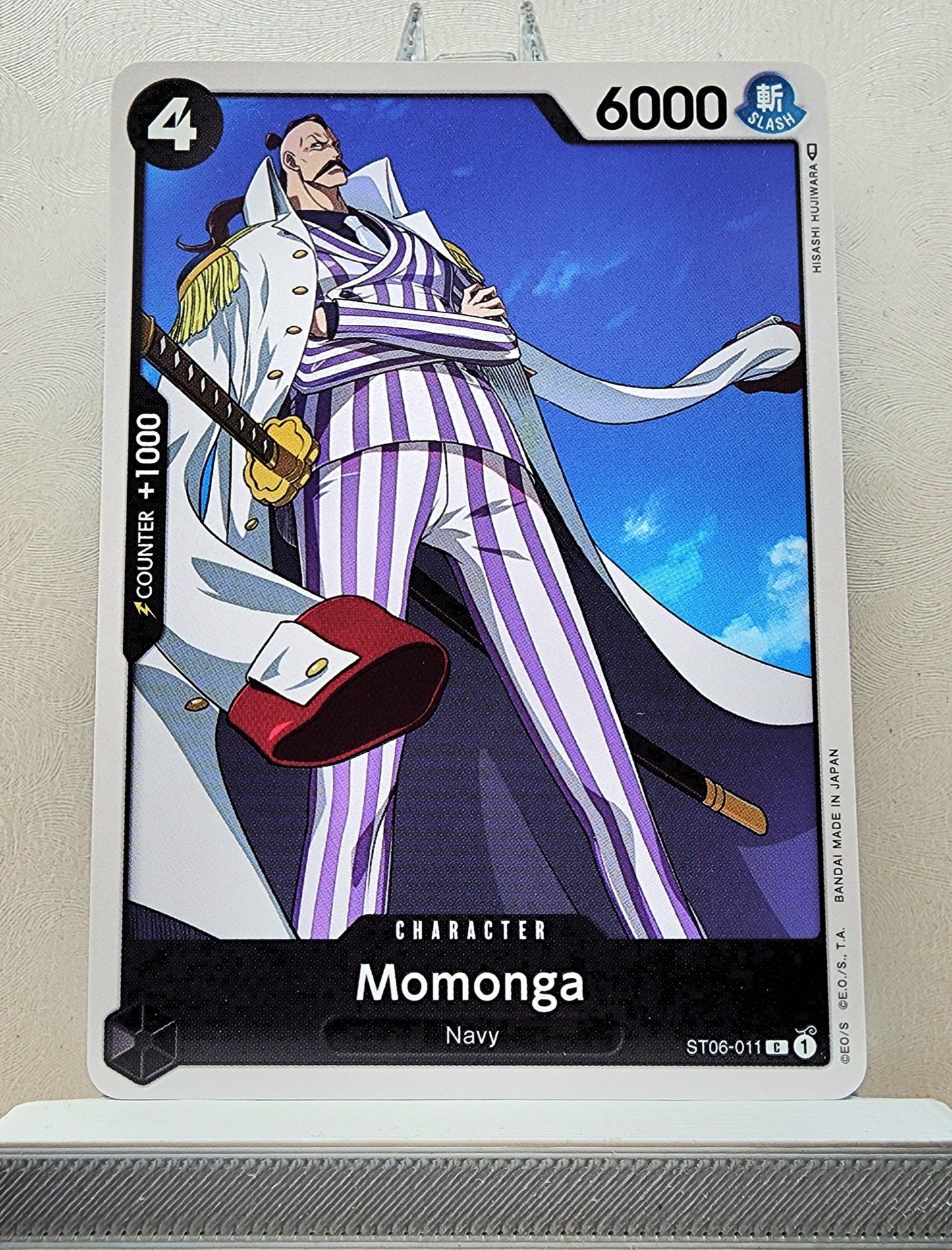 One Piece English! 1x Momonga (ST06-011 - Common)