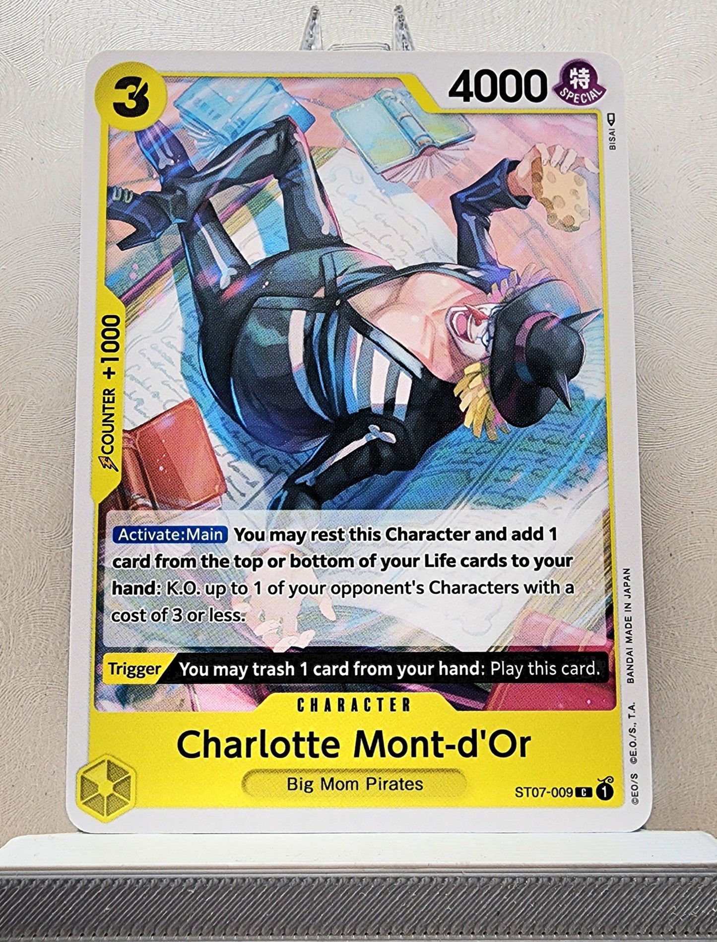 One Piece English! 1x Charlotte Mont-d'Or (ST07-009 - Common)