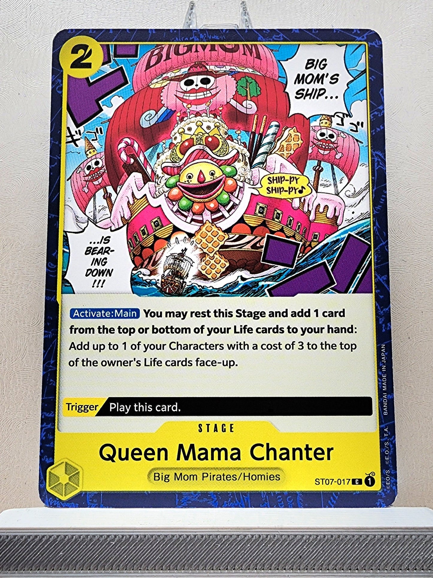 One Piece English! 1x Queen Mama Chanter (ST07-017 - Common)