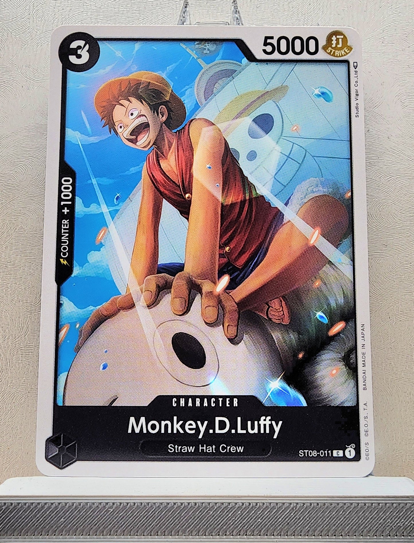 One Piece English! 1x Monkey D Luffy (ST08-011 - Common)