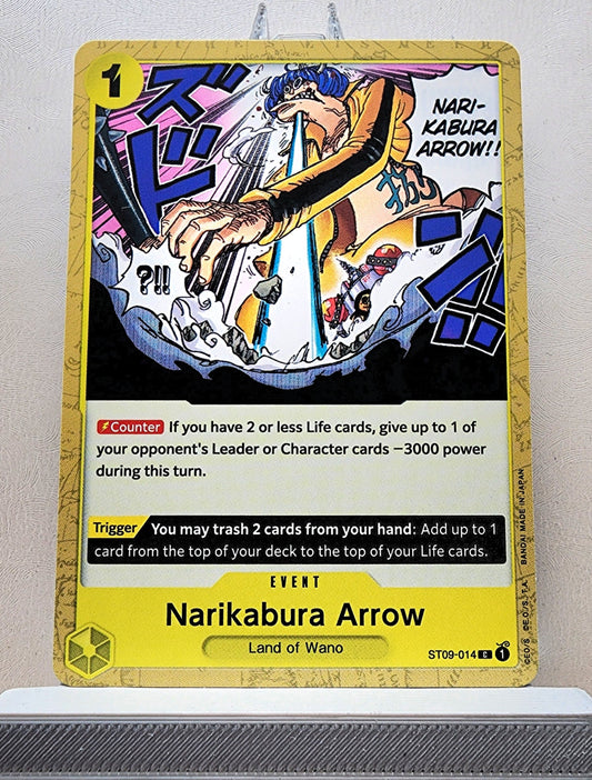 One Piece English! 1x Narikabura Arrow (ST09-014 - Common)