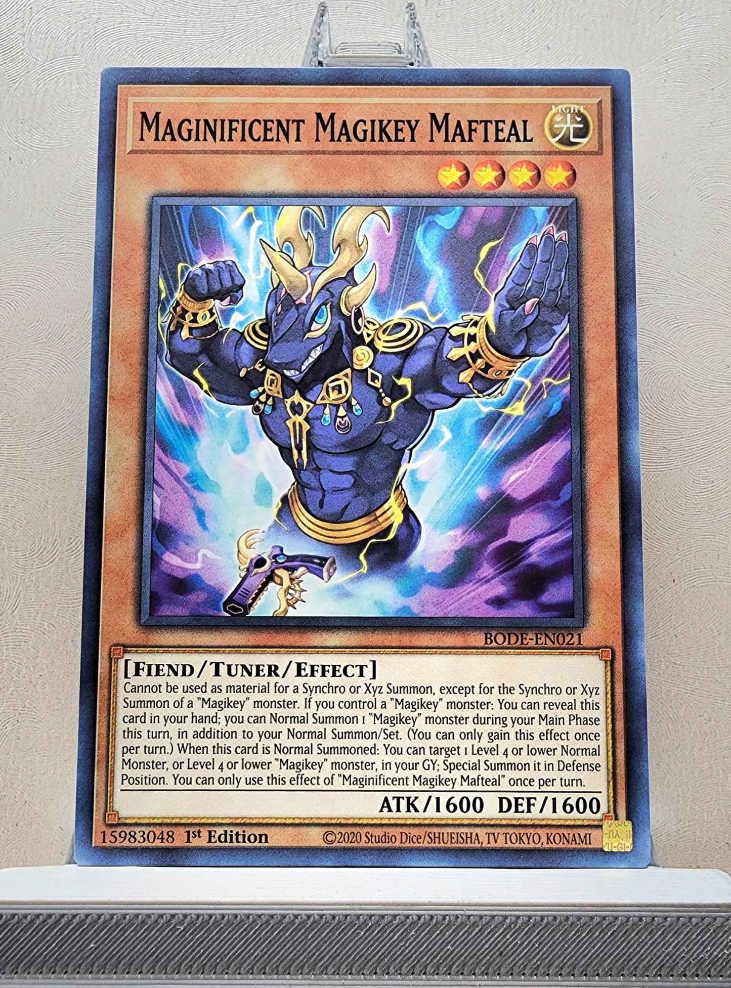 Yugioh! Burst of Destiny Singles (BODE - Common) 1st Edition