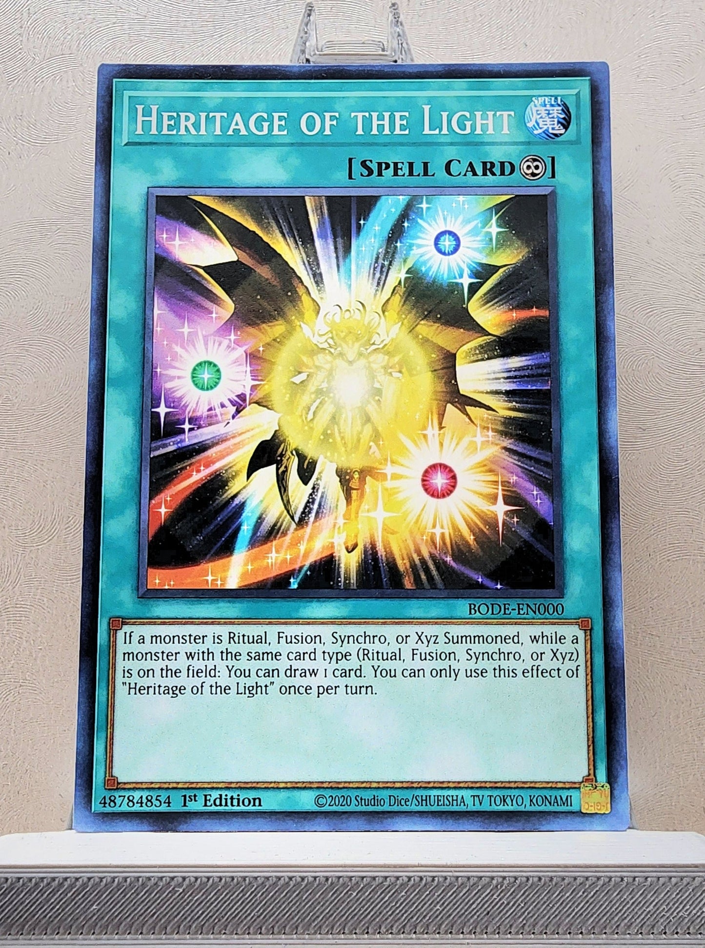 Yugioh! Burst of Destiny Singles (BODE - Common) 1st Edition