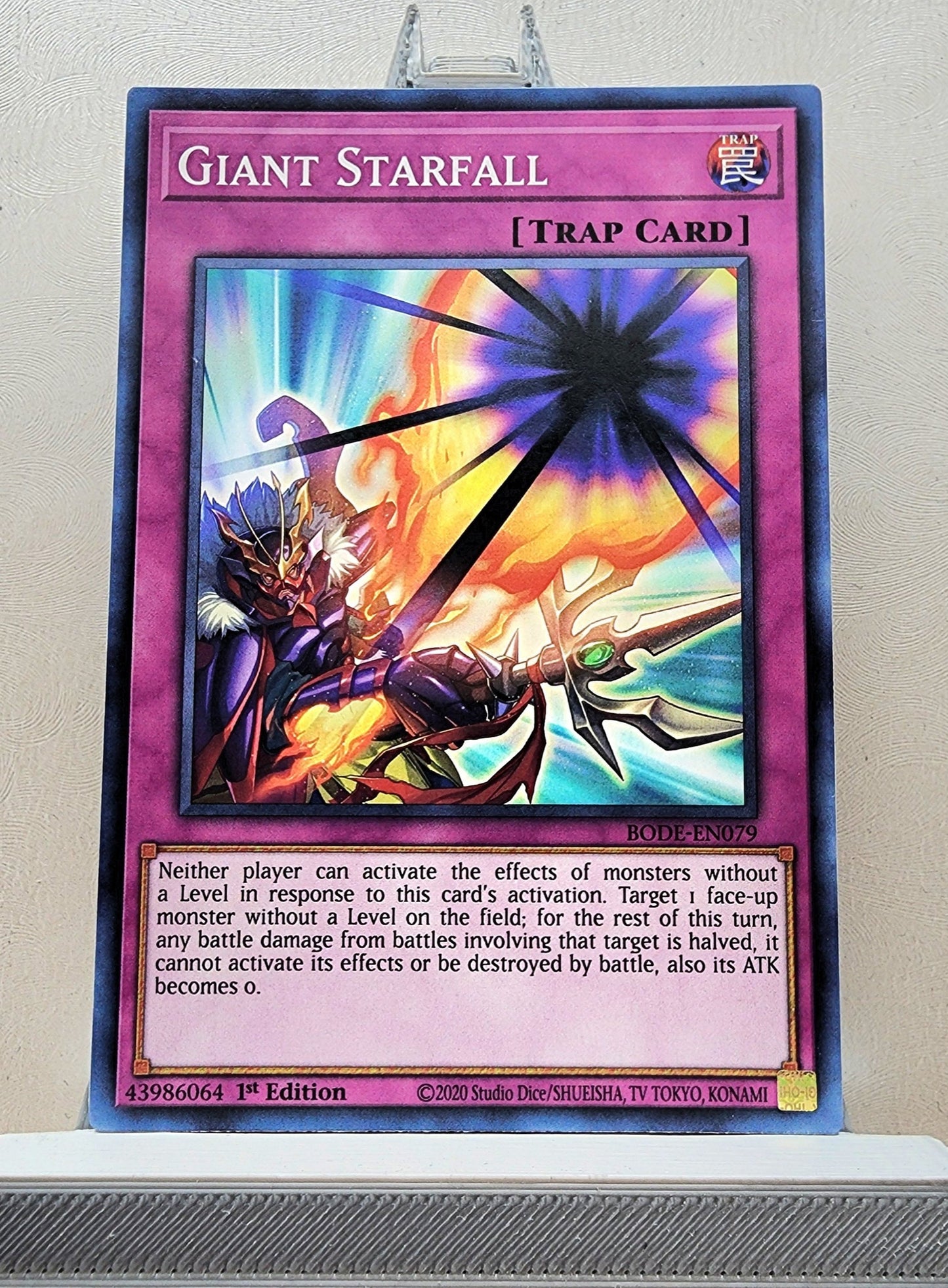 Yugioh! Burst of Destiny Singles (BODE - Common) 1st Edition