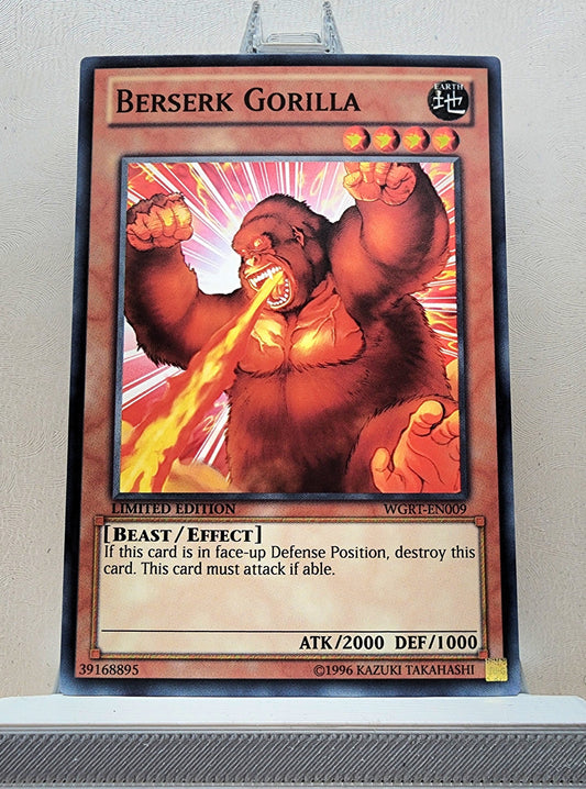 Yugioh! 1x Berserk Gorilla (WGRT - Common) Limited Edition