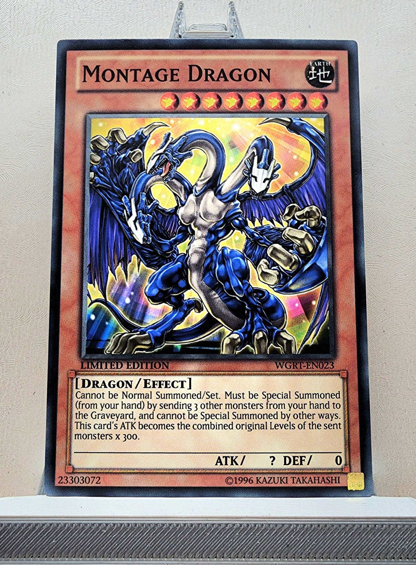 Yugioh! 1x Montage Dragon (WGRT - Common) Limited Edition