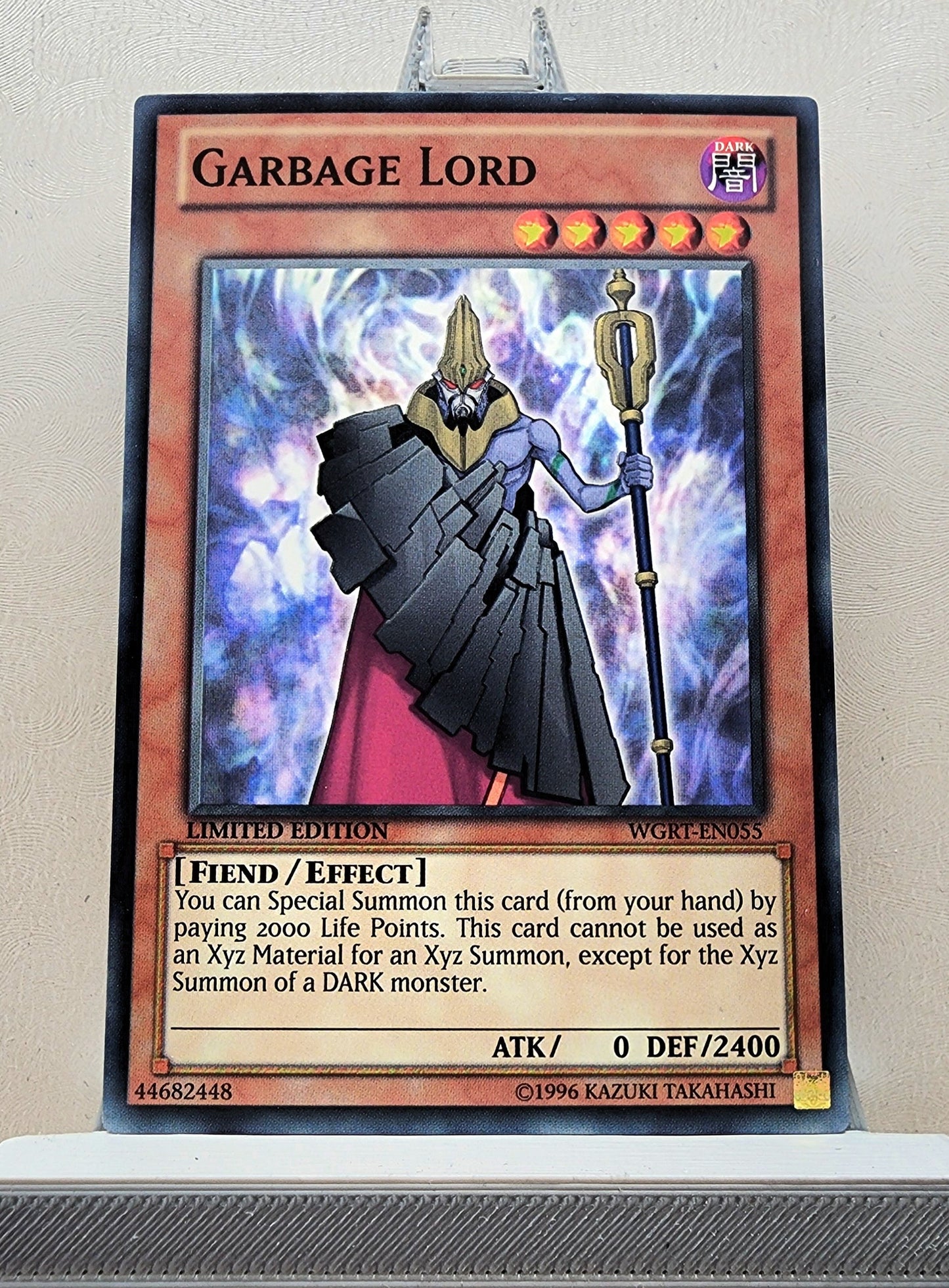 Yugioh! 1x Garbage Lord (WGRT - Common) Limited Edition