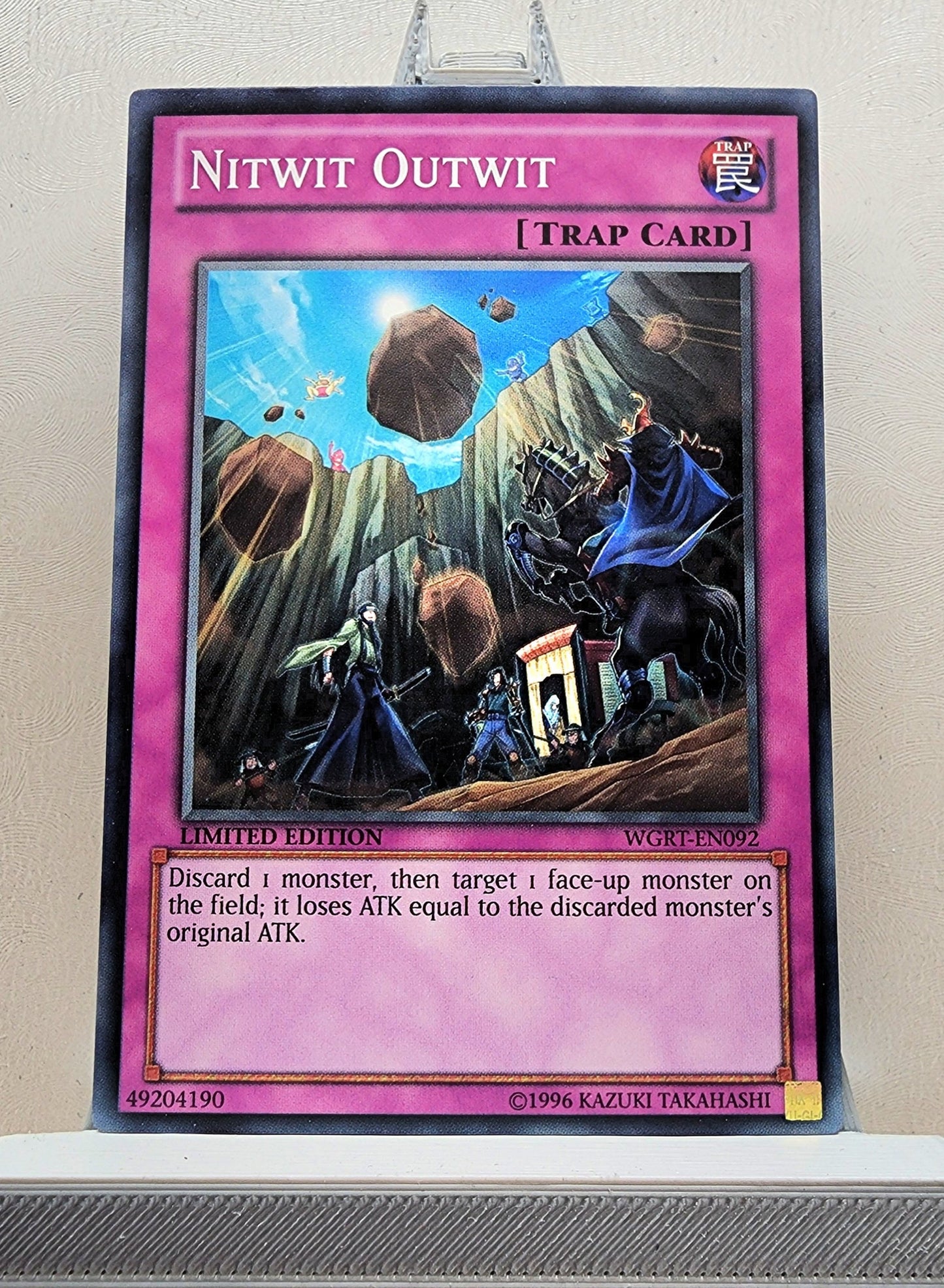 Yugioh! War of the Giants Reinforcements Singles (WGRT - Common) Limited Edition