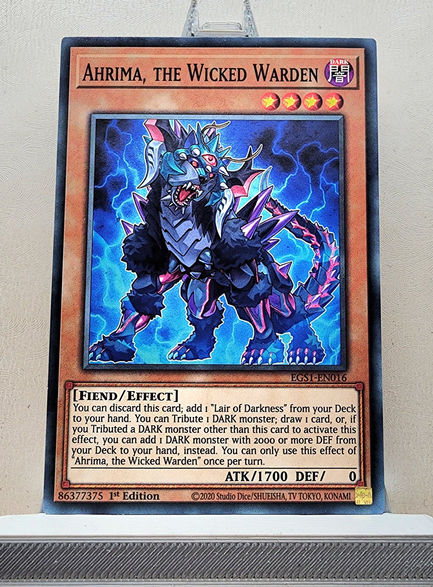 Yugioh! Structure Deck: Egyptian God Singles (EGS1/EGO1 - Rare) 1st Edition