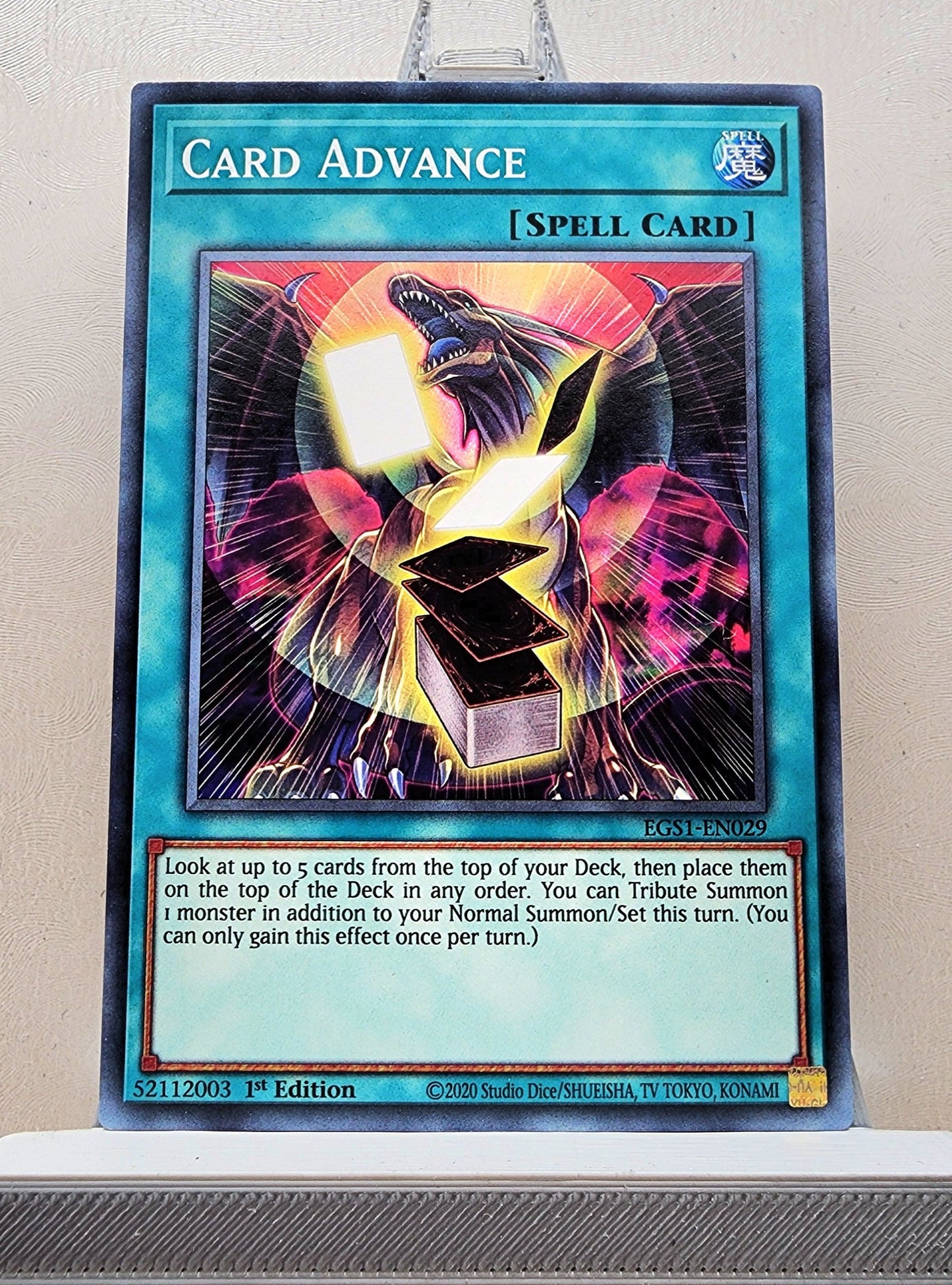 Yugioh! Structure Deck: Egyptian God Singles (EGS1/EGO1 - Rare) 1st Edition