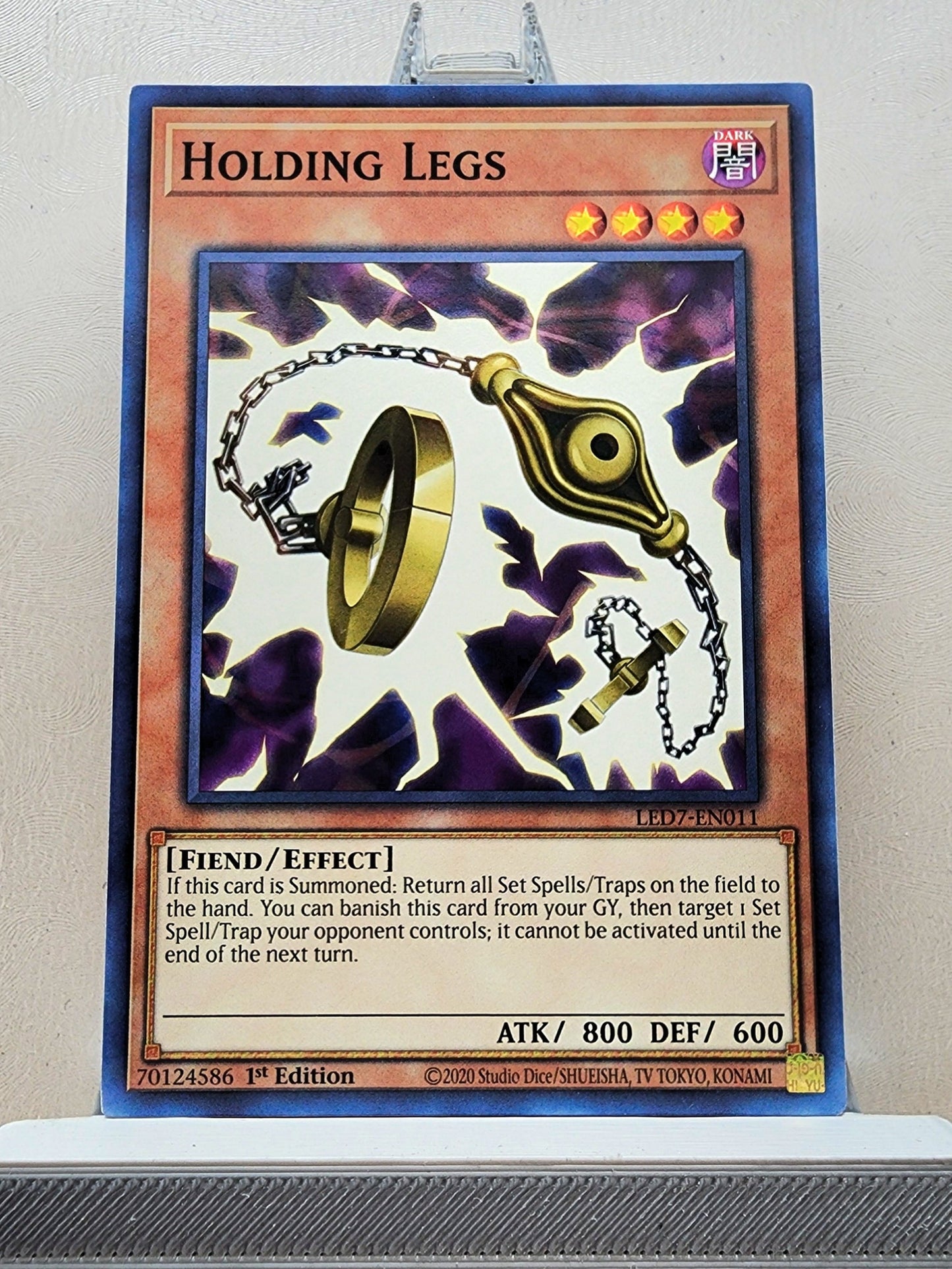 Yugioh! Legendary Duelists: Rage of Ra Singles (LED7 - Common) 1st/Unli Edition