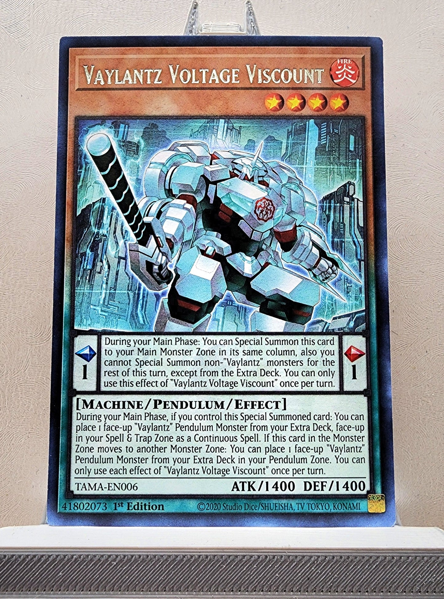 Yugioh! Tactical Masters Singles (TAMA - Rare) 1st Edition