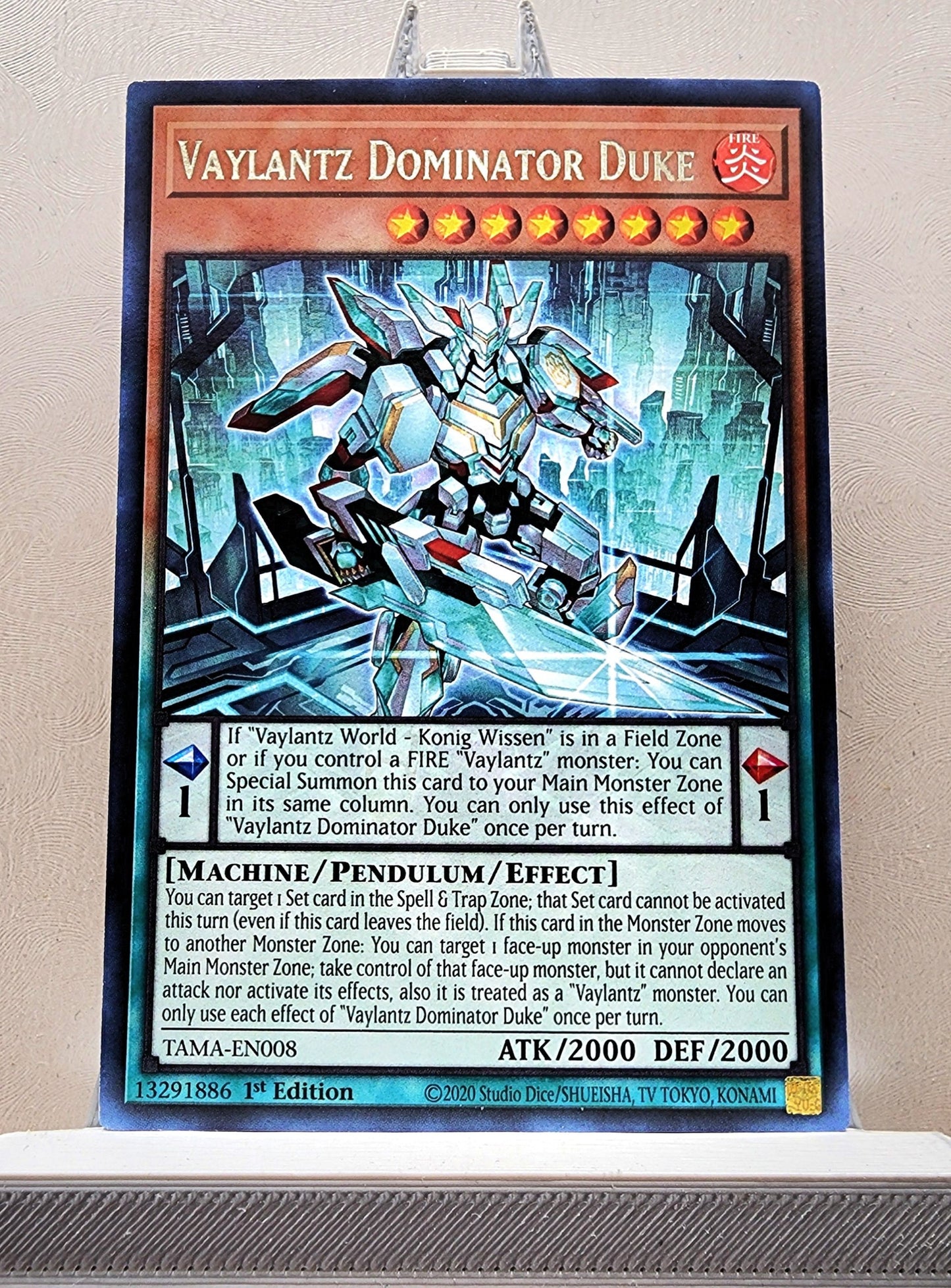 Yugioh! Tactical Masters Singles (TAMA - Rare) 1st Edition