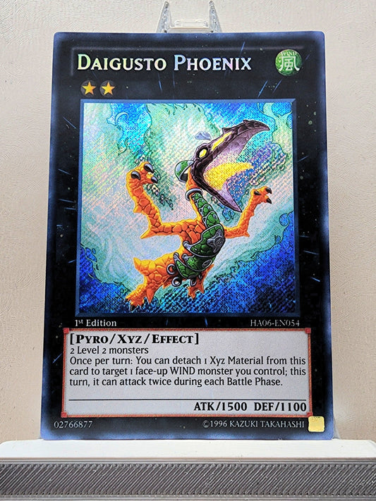 Yugioh! 1x Daigusto Phoenix (HA06 - Secret Rare) 1st Edition