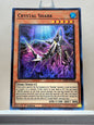 Yugioh! 1x Crystal Shark (LED9 - Super Rare) 1st Edition