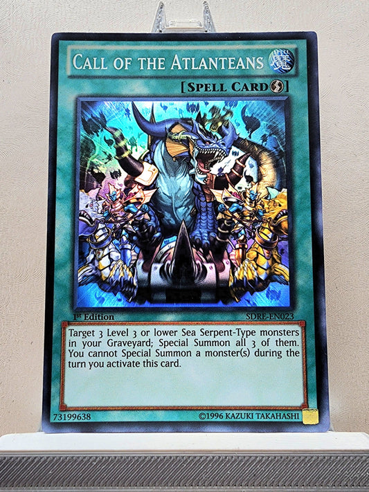 Yugioh! 1x Call of the Atlanteans (SDRE - Super Rare) 1st Edition