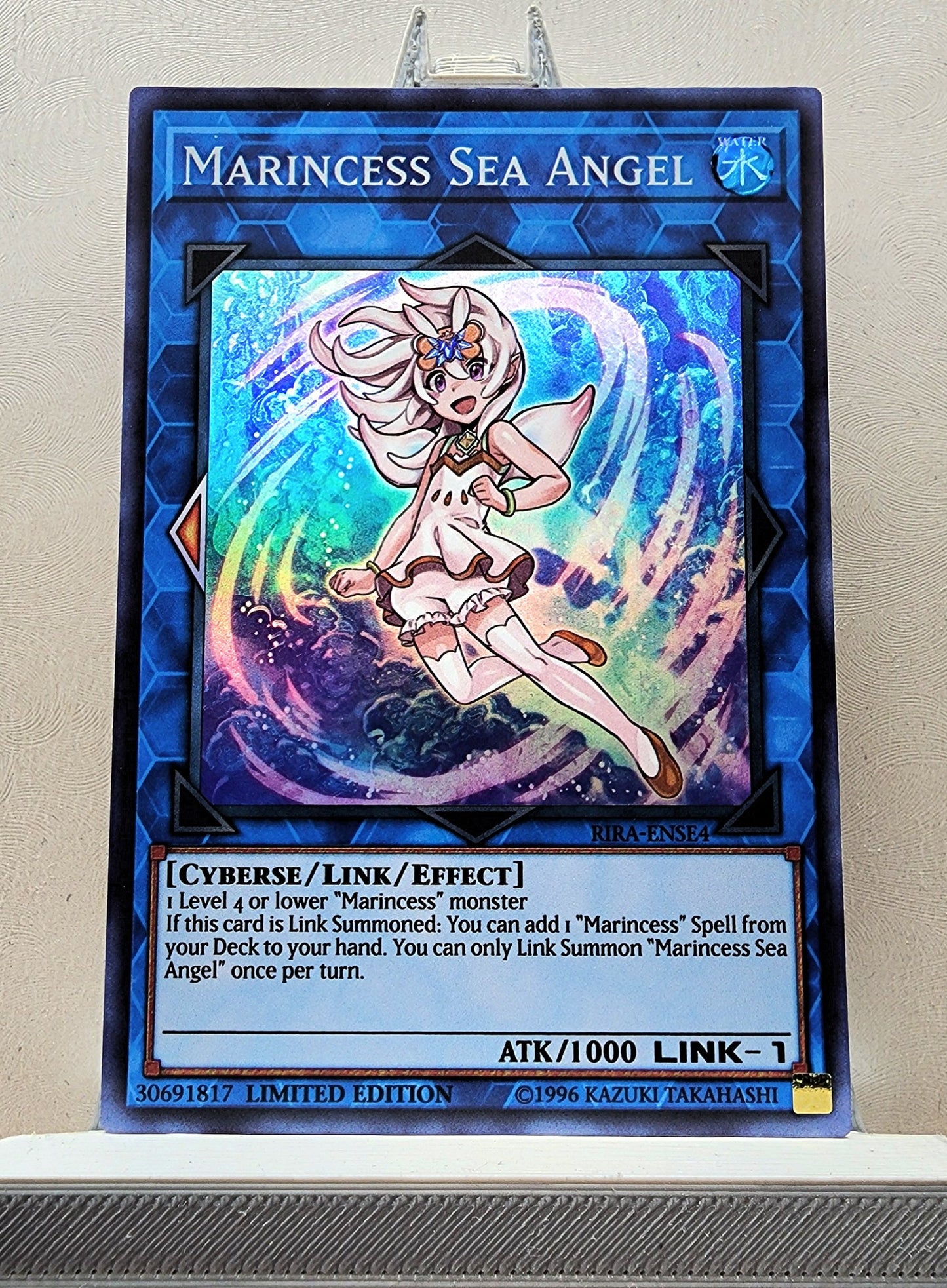 Yugioh! 1x Marincess Sea Angel (RIRA - Super Rare) Limited Edition