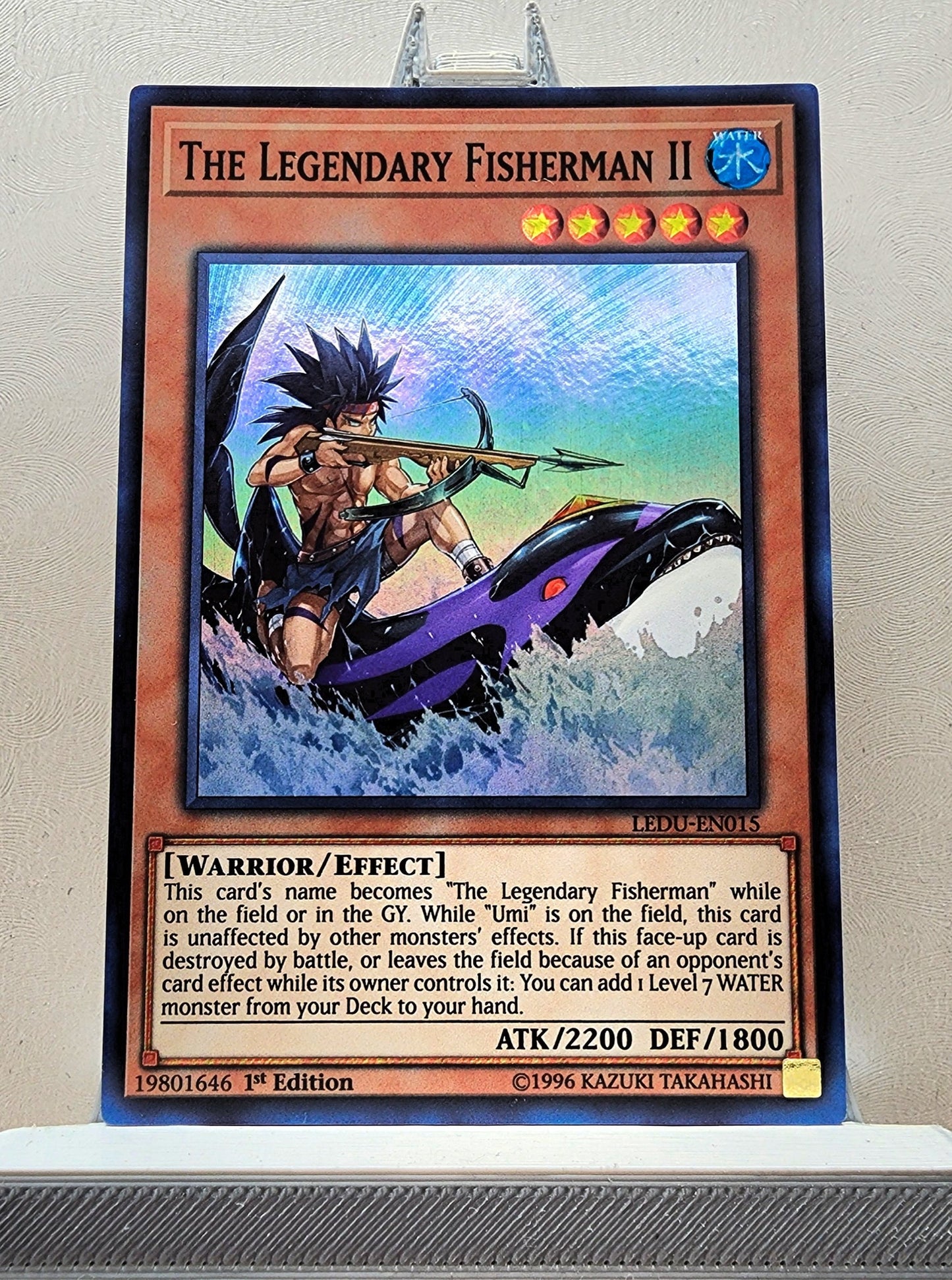 Yugioh! 1x The Legendary Fisherman II (LEDU - Super Rare) 1st Edition