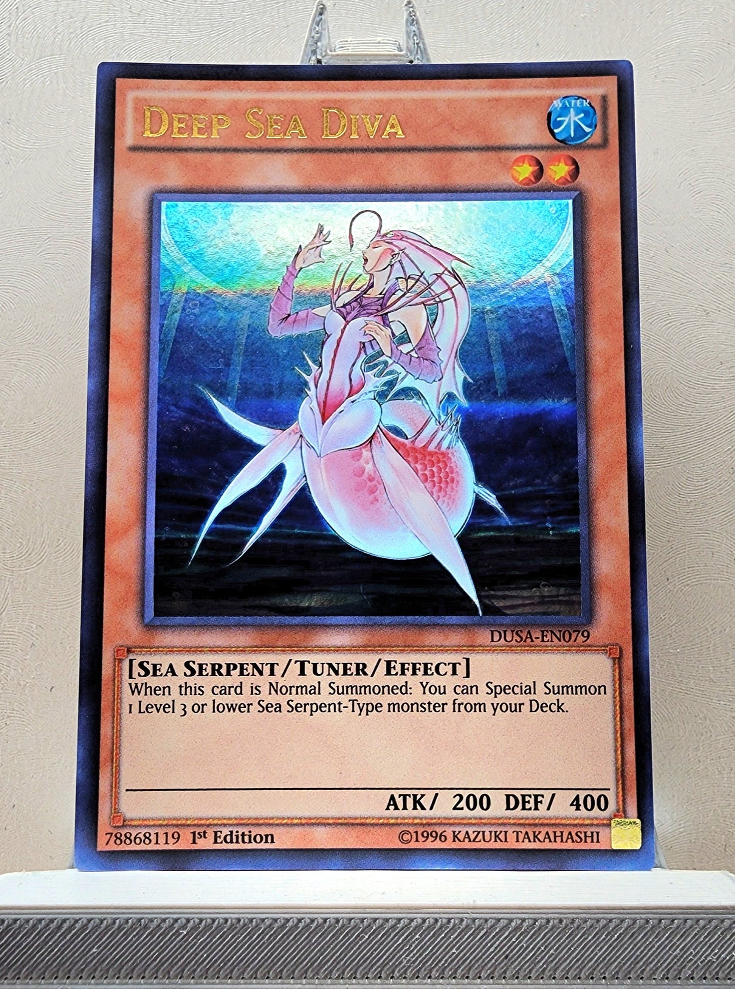 Yugioh! 1x Deep Sea Diva (DUSA - Ultra Rare) 1st Edition