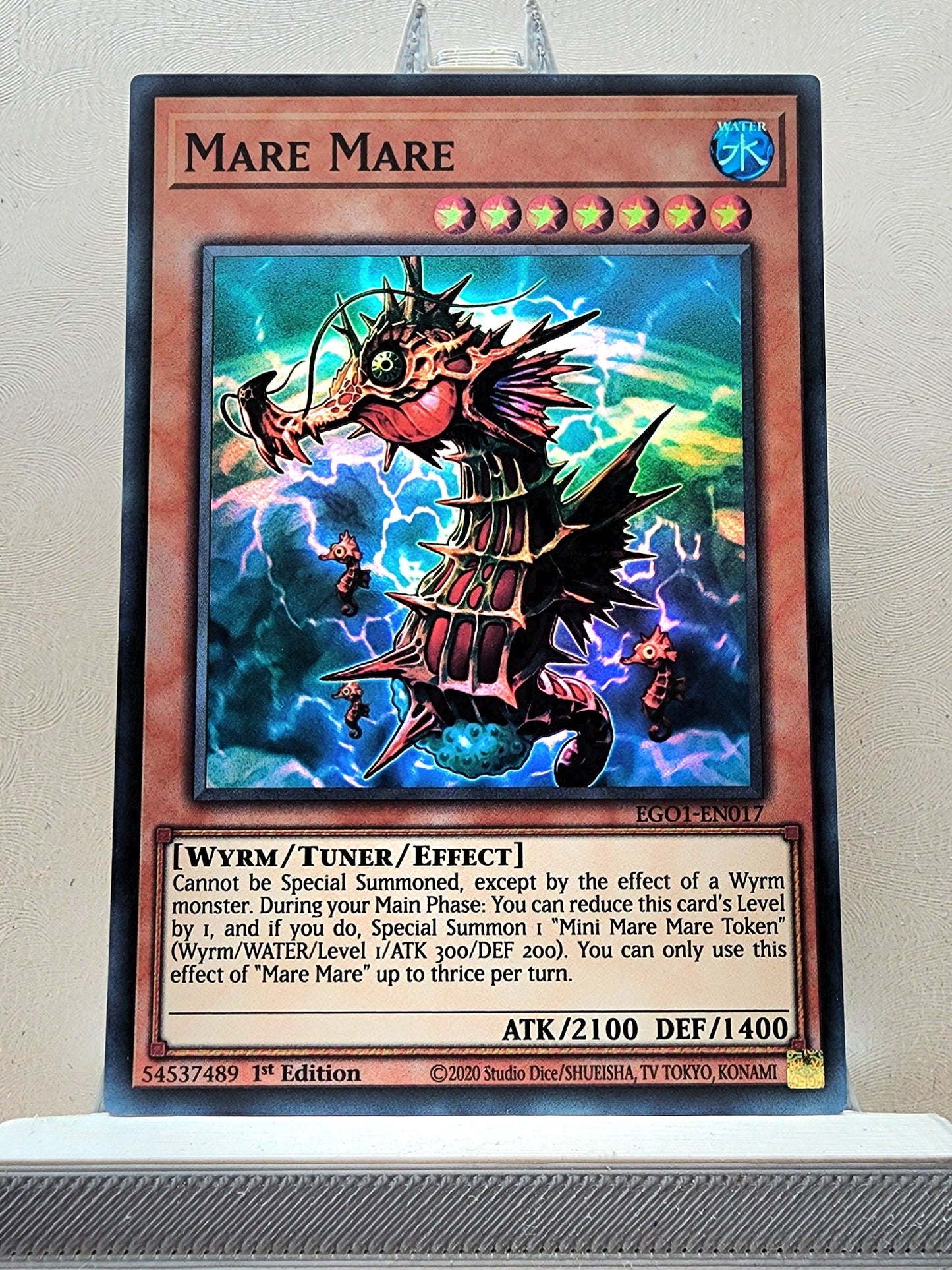 Yugioh! 1x Mare Mare (EGO1 - Super Rare) 1st Edition