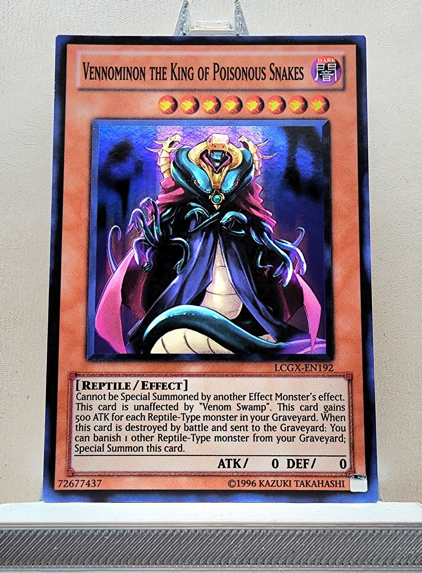 Yugioh! 1x Vennominon the King of Poisonous Snakes (LCGX - Super Rare) Unli Edition