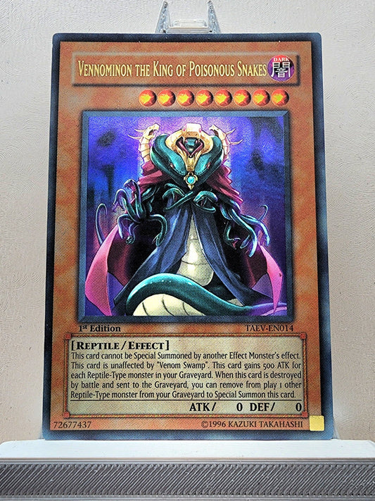 Yugioh! 1x Vennominon the King of Poisonous Snakes (TAEV - Ultra Rare) 1st Edition