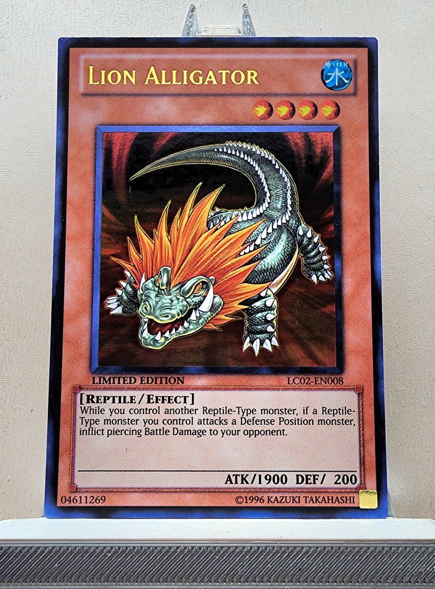 Yugioh! 1x Lion Alligator (LC02 - Ultra Rare) Limited Edition