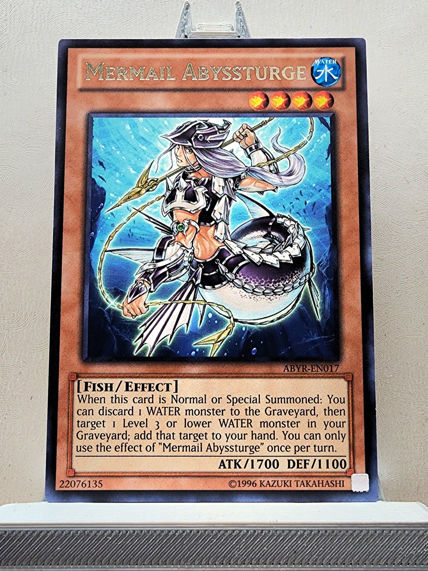 Yugioh! 1x Mermail Abyssturge (ABYR - Rare) Unli Edition