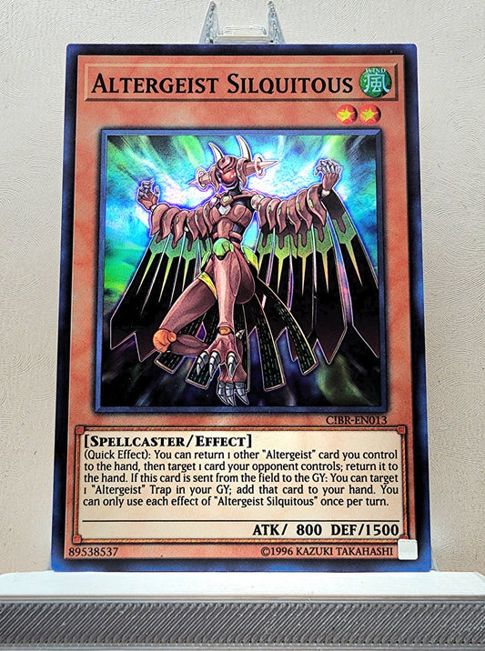 Yugioh! 1x Altergeist Silquitous (CIBR/MP18 - Super Rare) 1st/Unli Edition