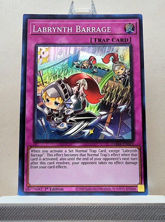 Yugioh! 1x Labrynth Barrage (TAMA - Super Rare) 1st Edition