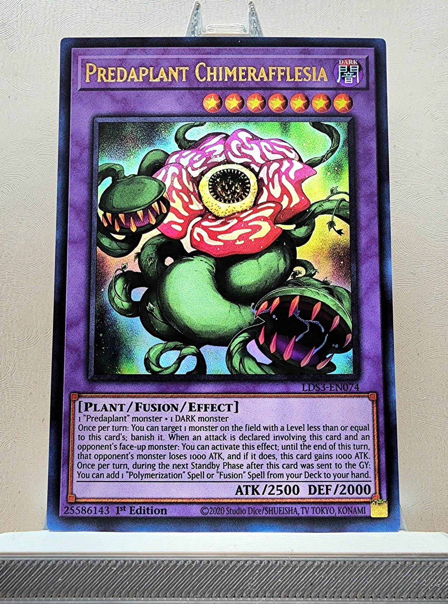 Yugioh! 1x Predaplant Chimerafflesia (LDS3 - Ultra Rare) 1st Edition