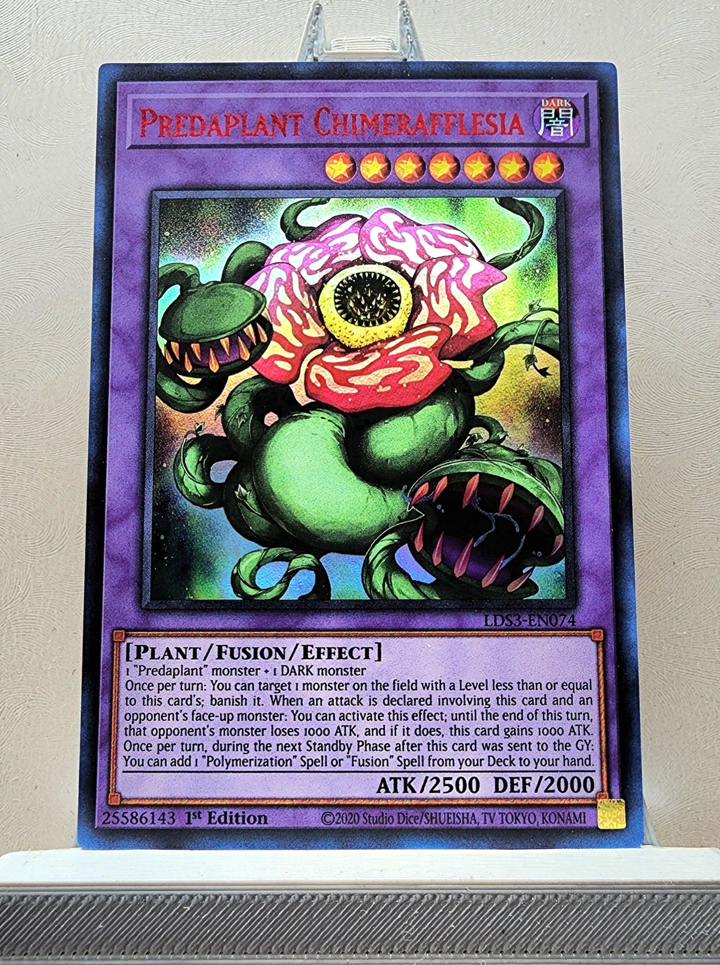 Yugioh! 1x Predaplant Chimerafflesia (LDS3 - Ultra Rare) 1st Edition