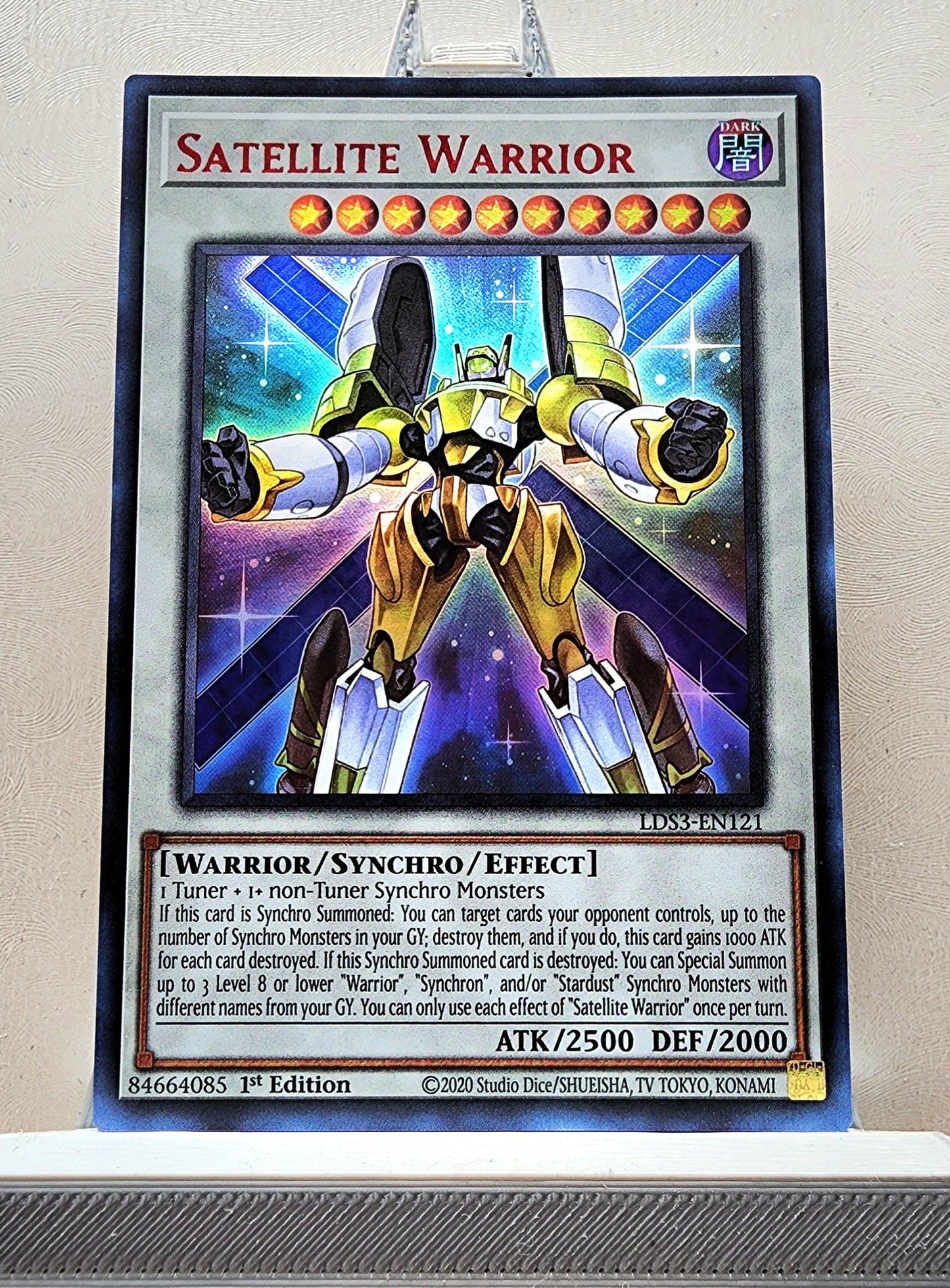 Yugioh! 1x Satellite Warrior (LDS3 - Ultra Rare) 1st Edition