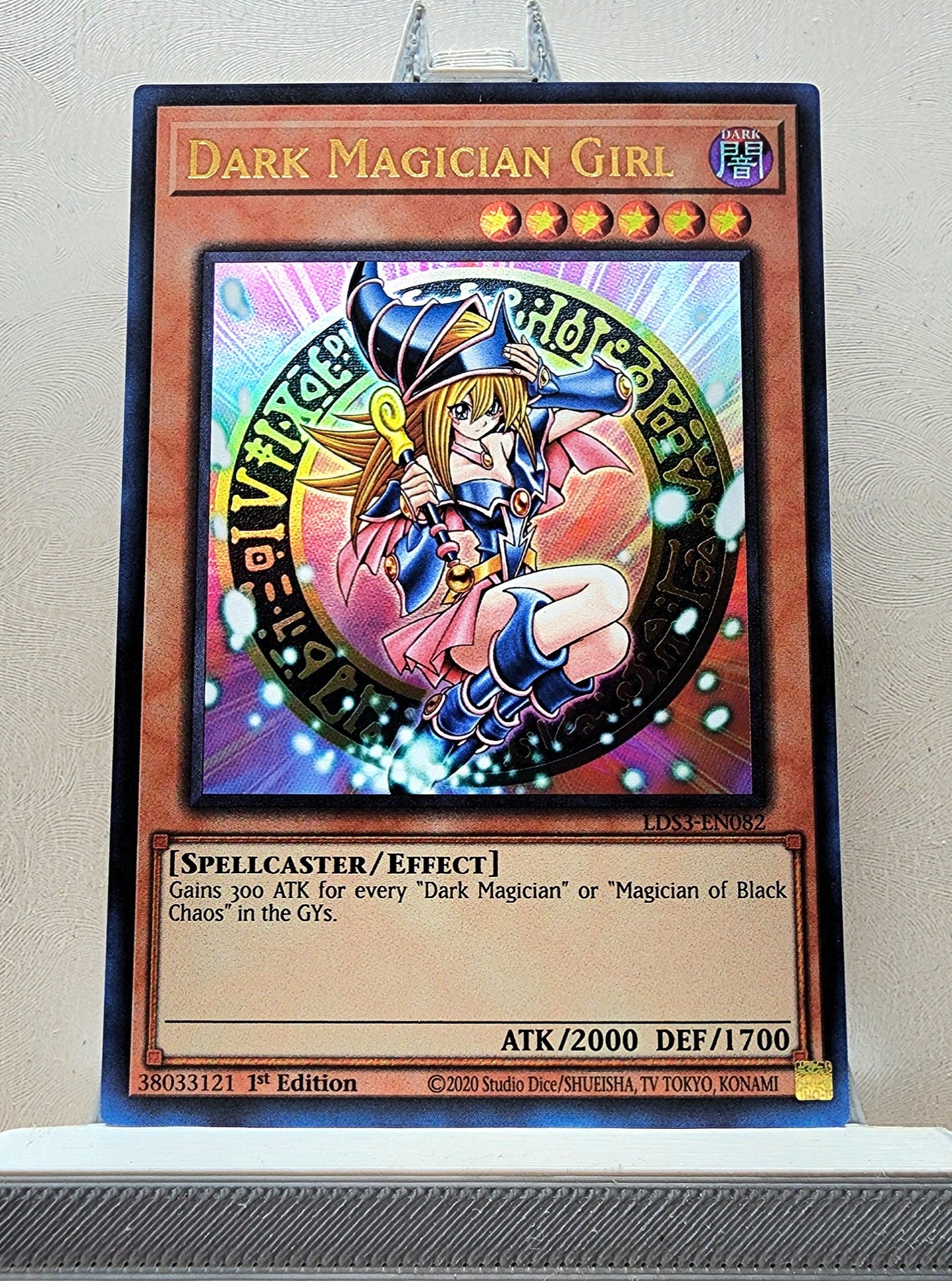 Yugioh! 1x Dark Magician Girl (LDS3 - Ultra Rare) 1st Edition