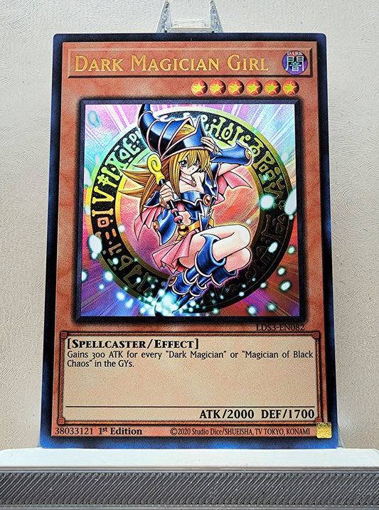 Yugioh! 1x Dark Magician Girl (LDS3 - Ultra Rare) 1st Edition