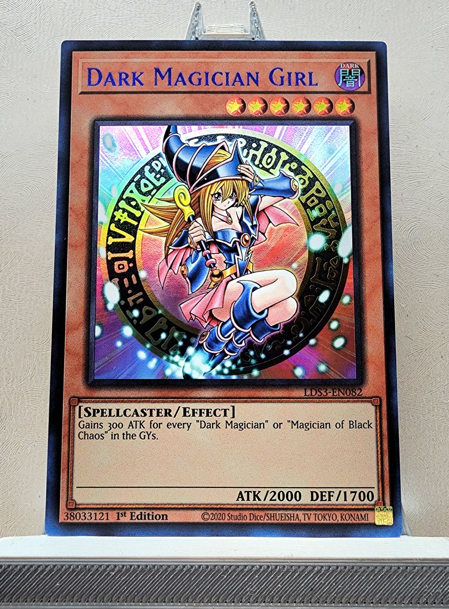 Yugioh! 1x Dark Magician Girl (LDS3 - Ultra Rare) 1st Edition