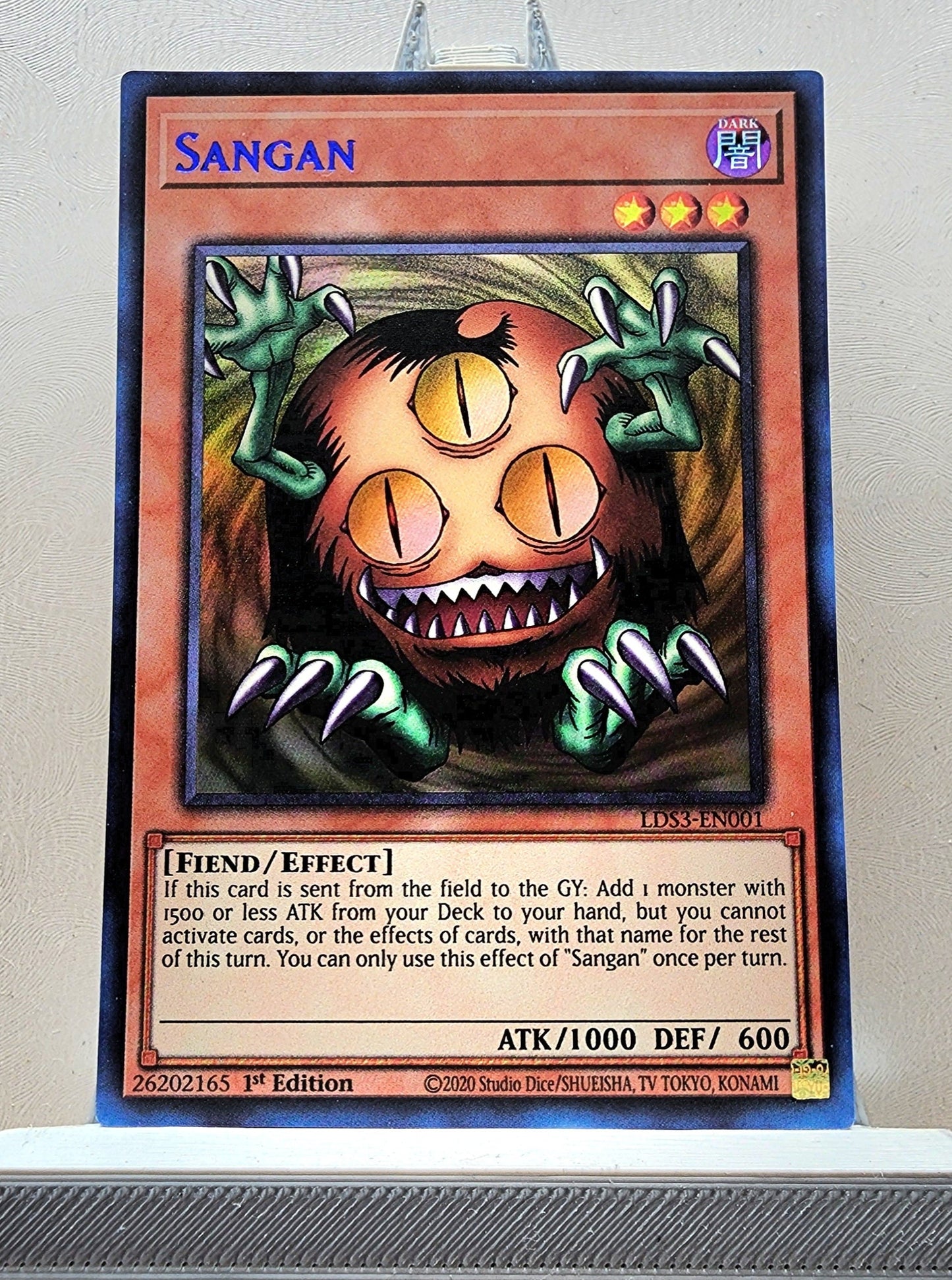 Yugioh! 1x Sangan (LDS3 - Ultra Rare) 1st Edition