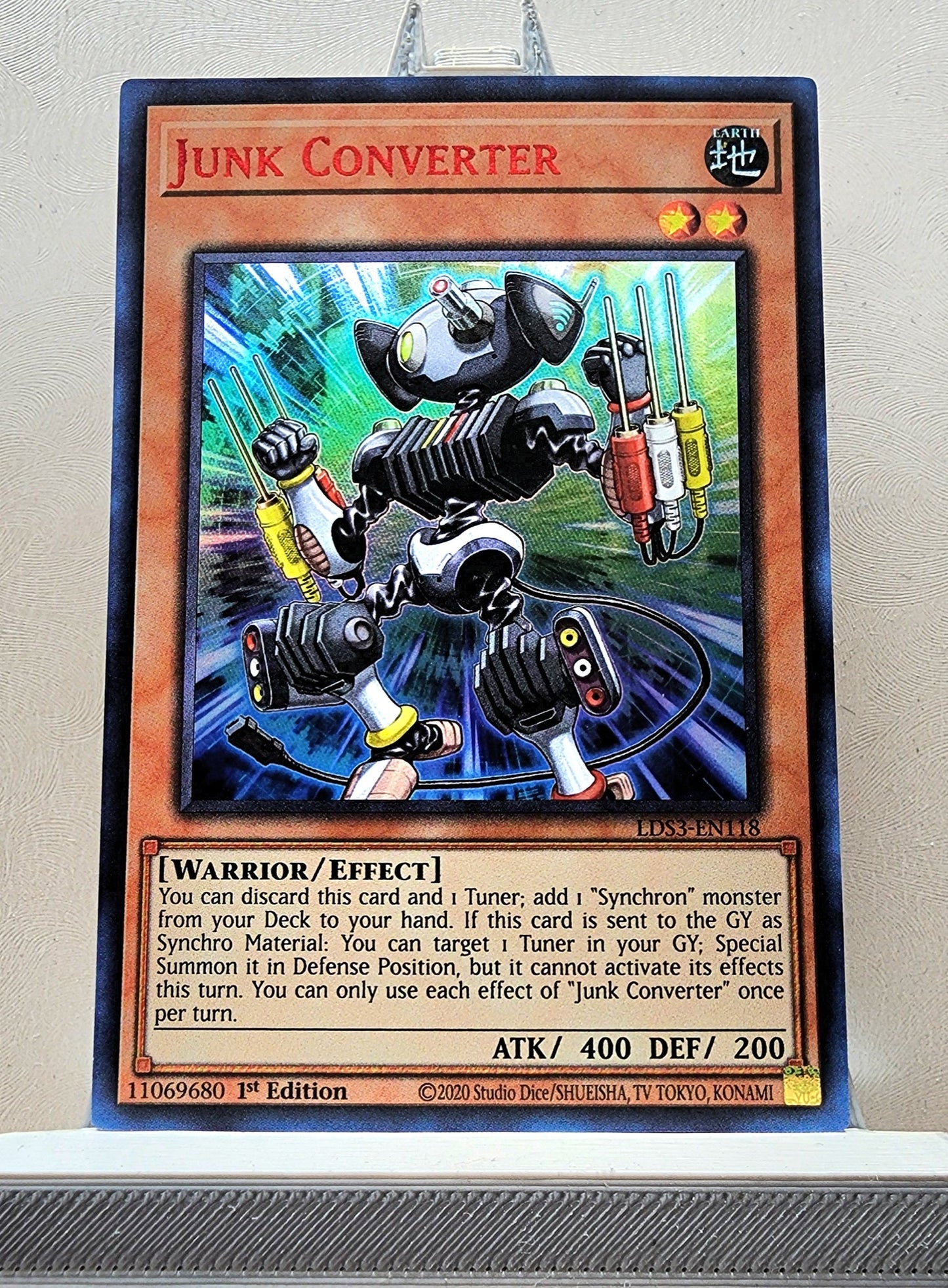 Yugioh! 1x Junk Converter (LDS3 - Ultra Rare) 1st Edition