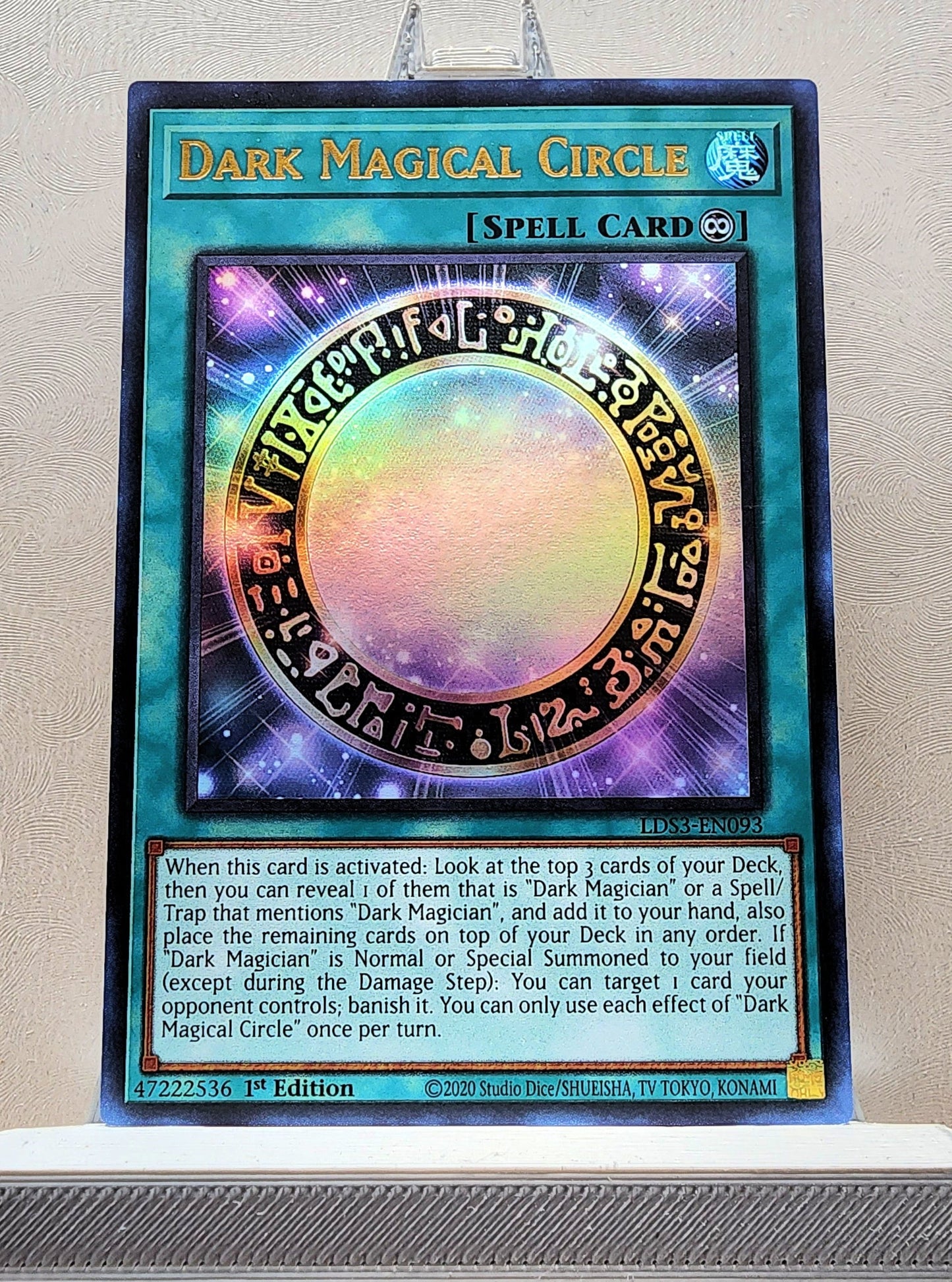 Yugioh! 1x Dark Magical Circle (LDS3 - Ultra Rare) 1st Edition