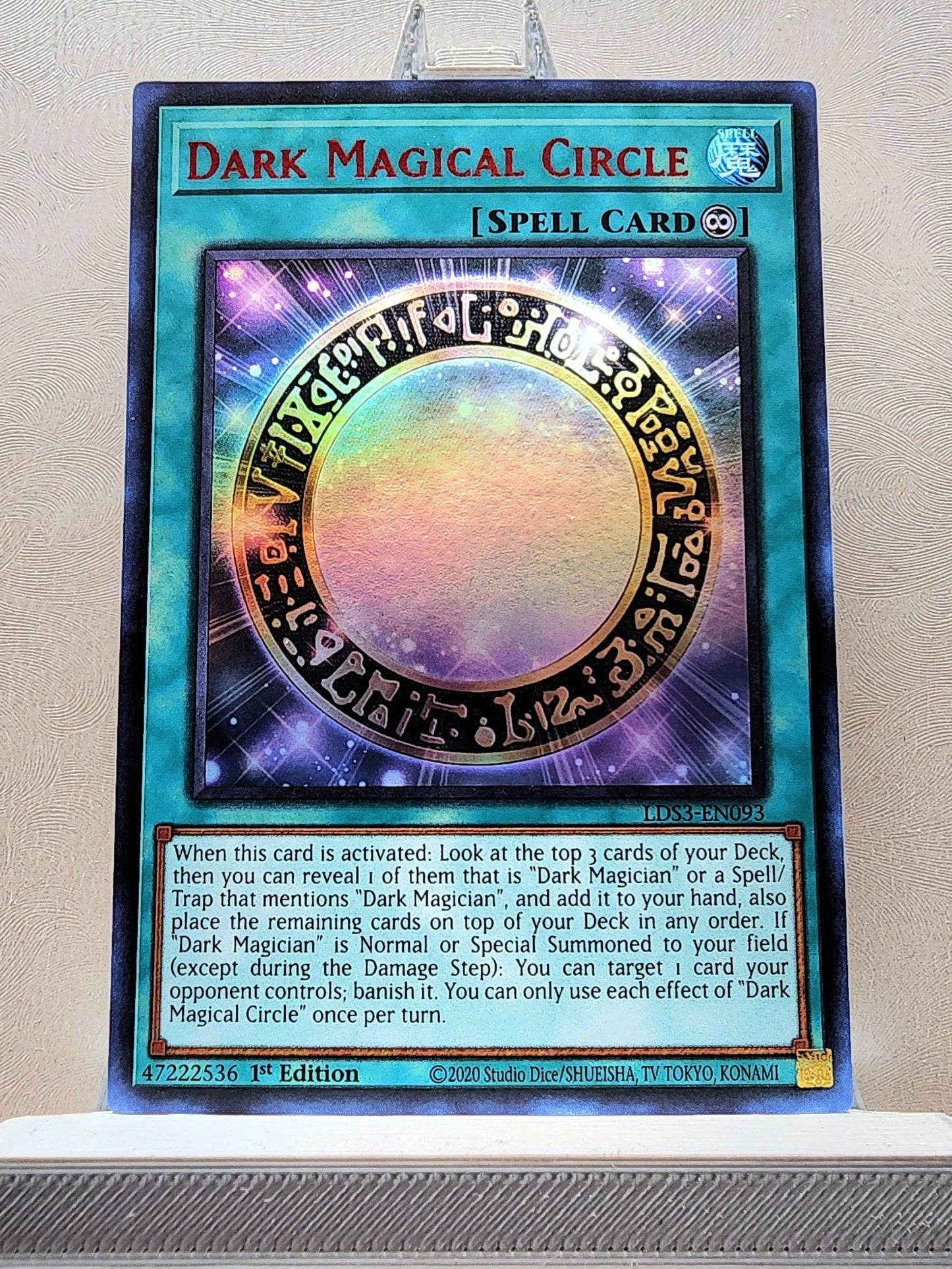 Yugioh! 1x Dark Magical Circle (LDS3 - Ultra Rare) 1st Edition