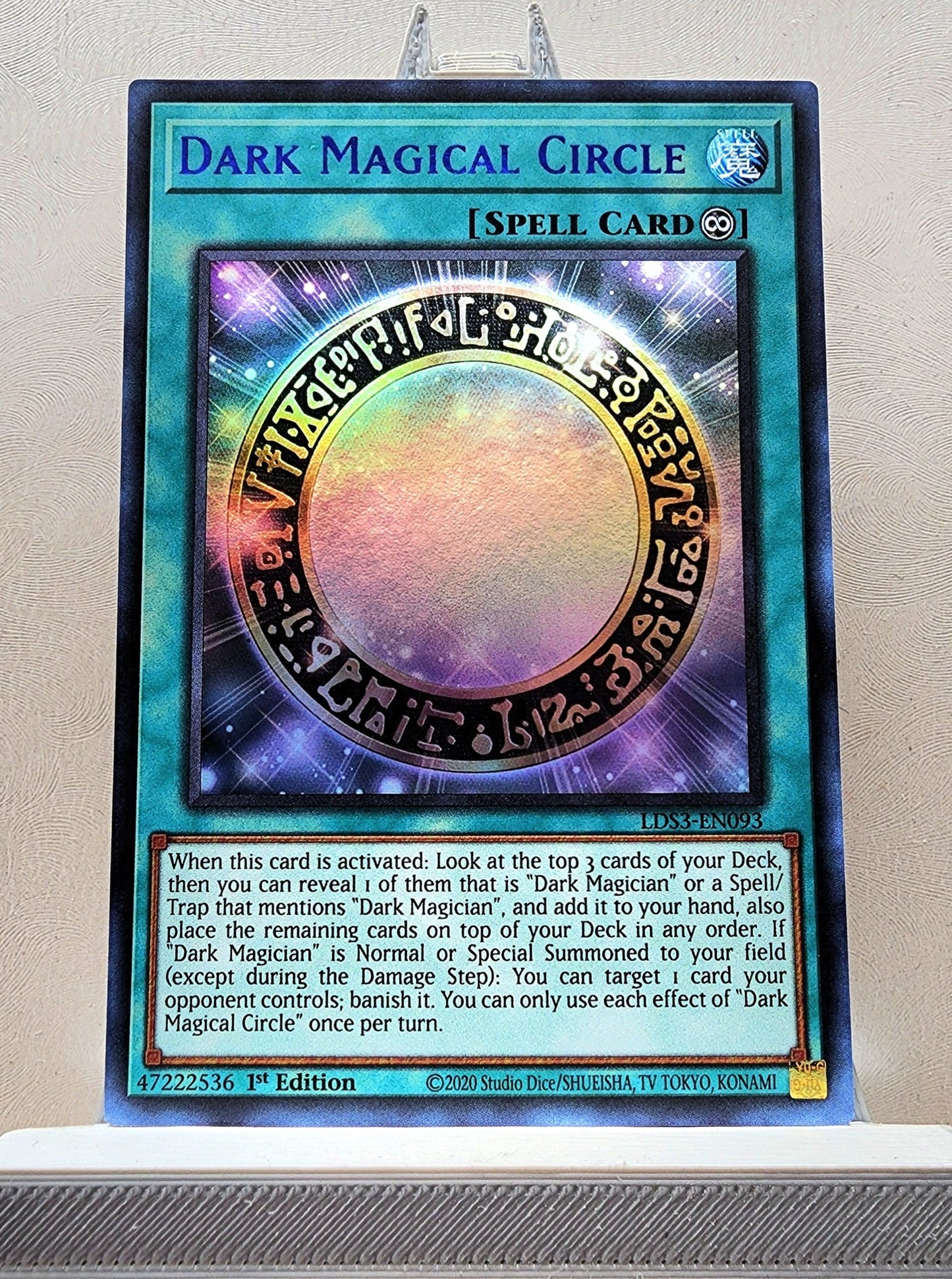 Yugioh! 1x Dark Magical Circle (LDS3 - Ultra Rare) 1st Edition