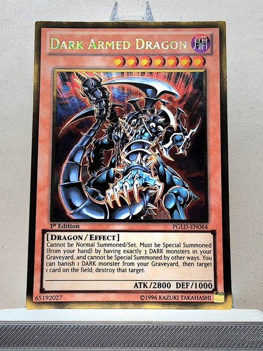 Yugioh! 1x Dark Armed Dragon (PGLD - Gold Rare) 1st Edition